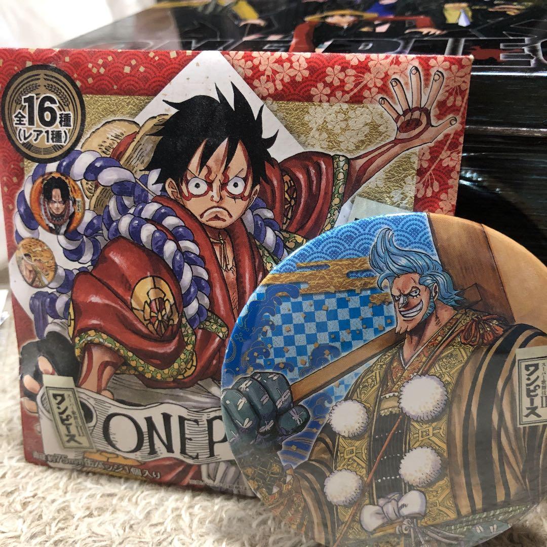ワンピース Onepiece 麦わらの一味コレクションバッジ 歌舞伎 フランキー メルカリ