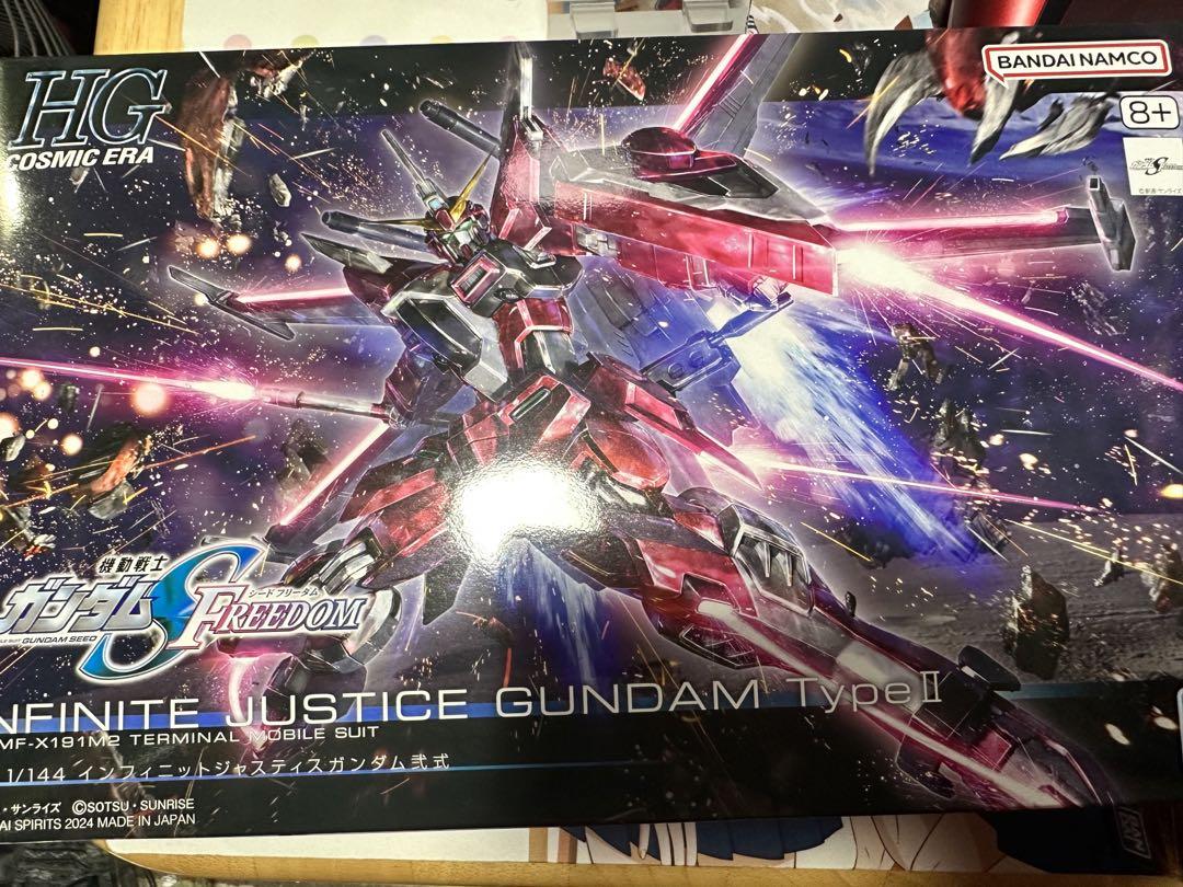 定番の中古商品 HG マイティーストライクフリーダムガンダム、インジャ 1/144 ロボット