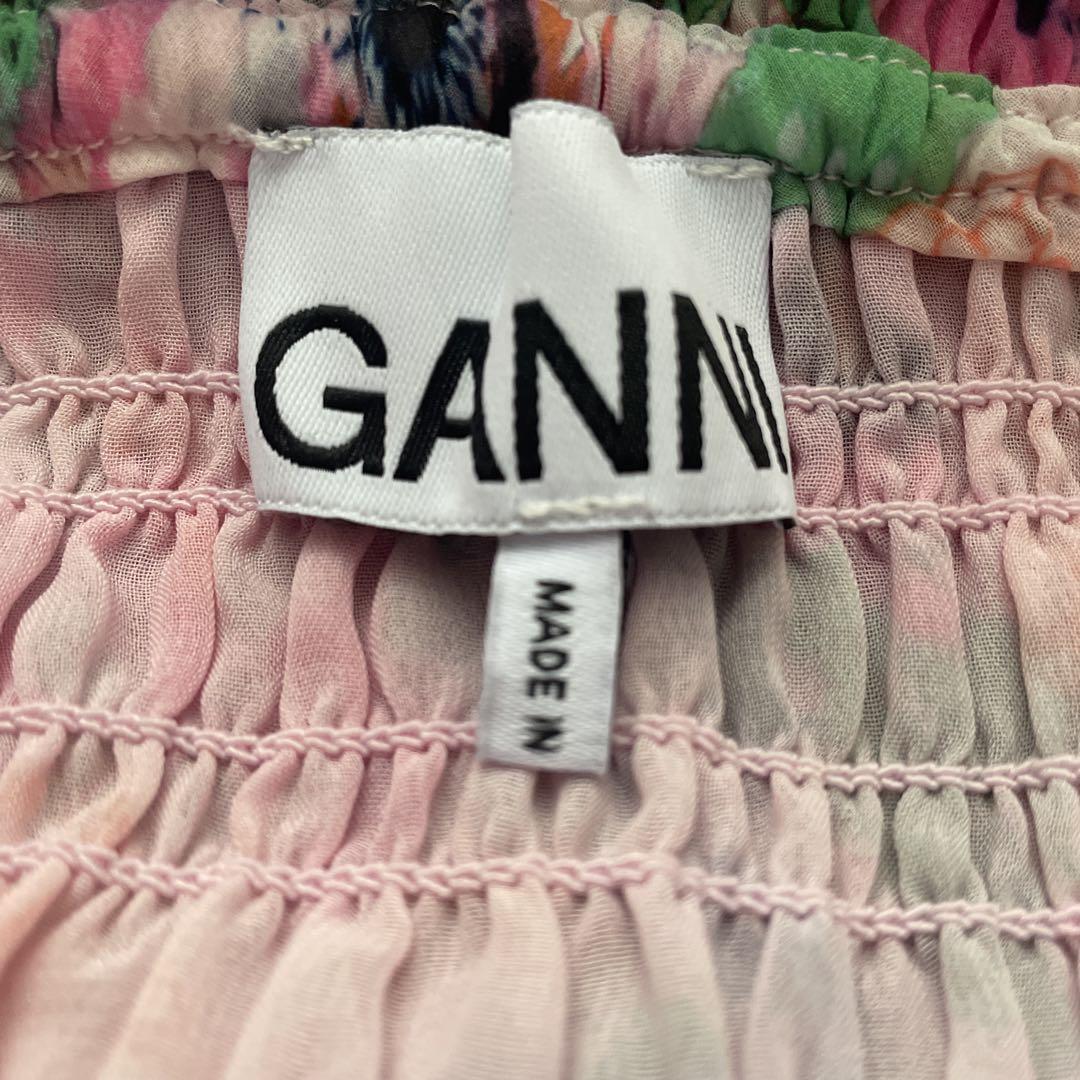 GANNI ガニー　フローラルワンピース　　36