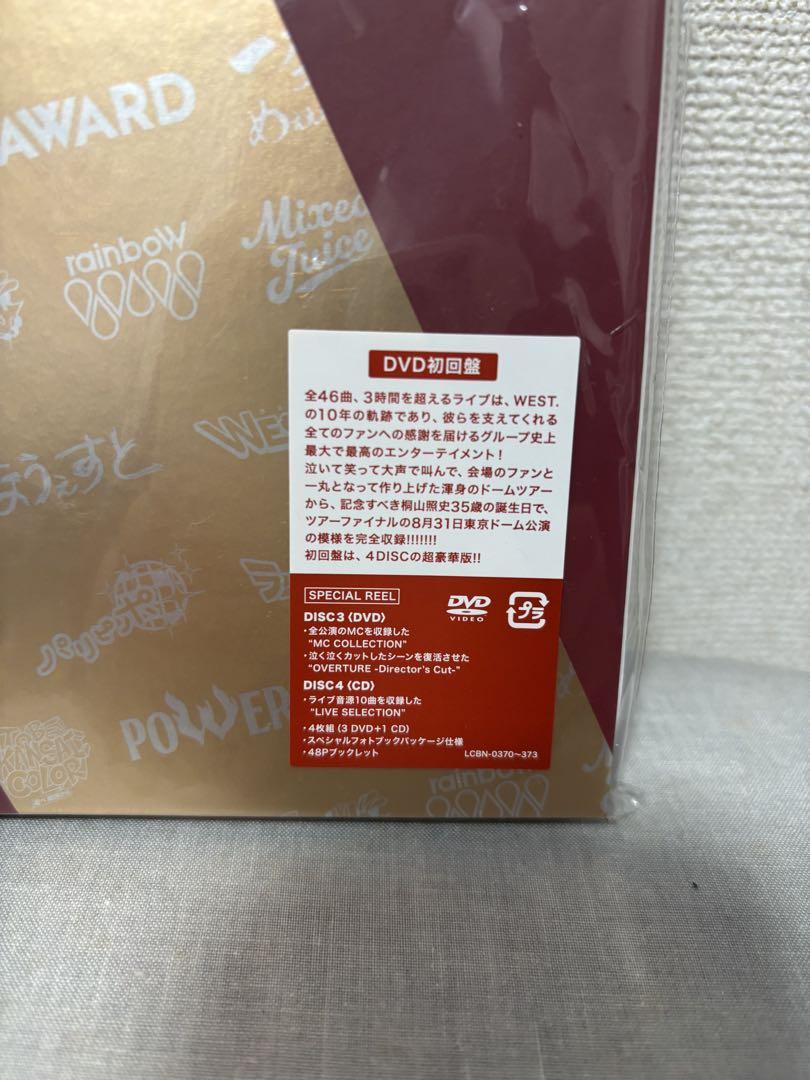 ミュージック WEST. DOME TOUR 10th Anniversary DVD