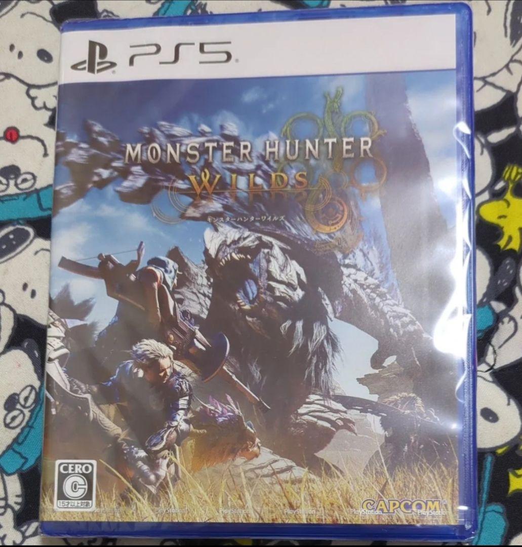 PS5 モンスターハンターワイルズ　新品未開封