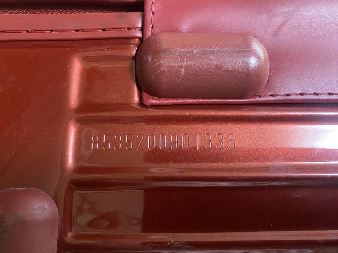 リモワ サルサ　デラックス 35L レッド 2輪