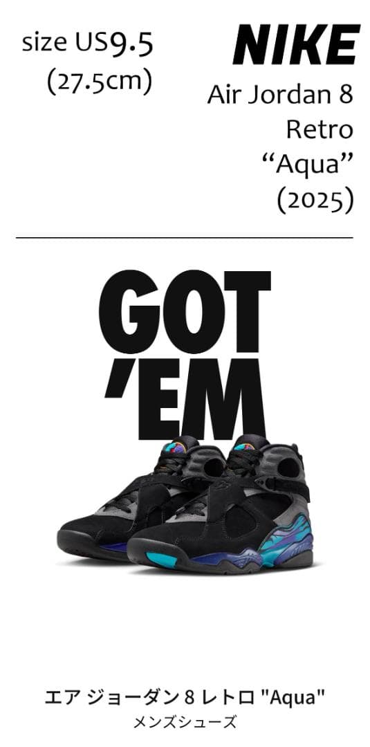 Nike Air Jordan 8 Retro 