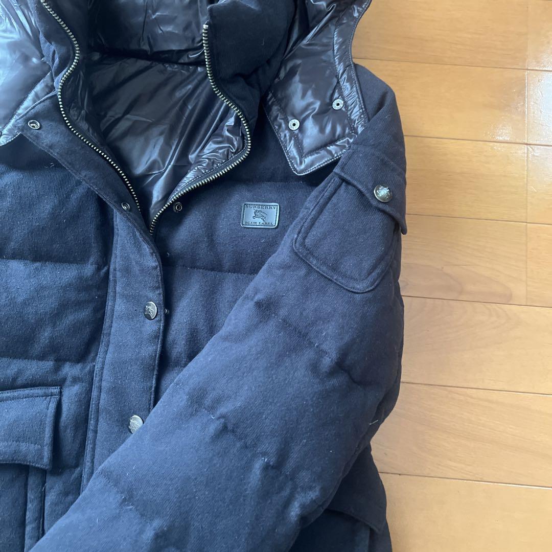 BURBERRY BLUE LABELダウンジャケット 黒
