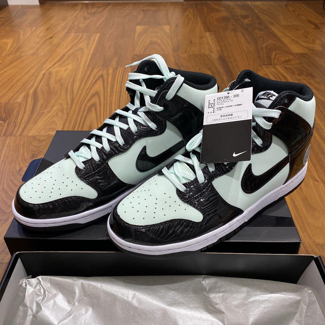 新品限定SALE NIKE DUNK HIGHナイキ ダンク ハイ ベアリーグリーン 28.5cm UaW91-m44892471493 NEW特価