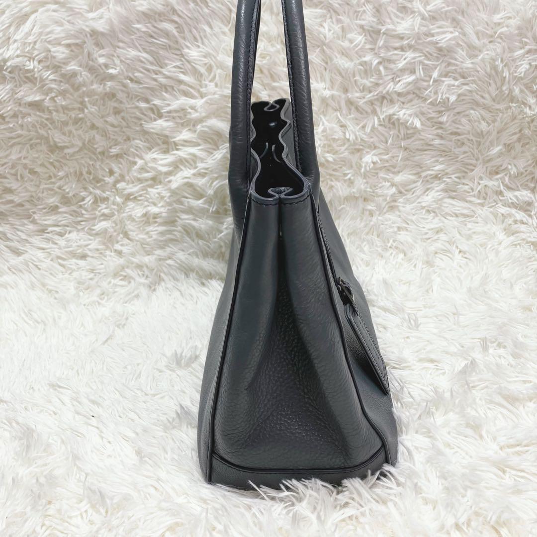美品✨リン/2way】マザーハウス ハンドバッグ A4収納可