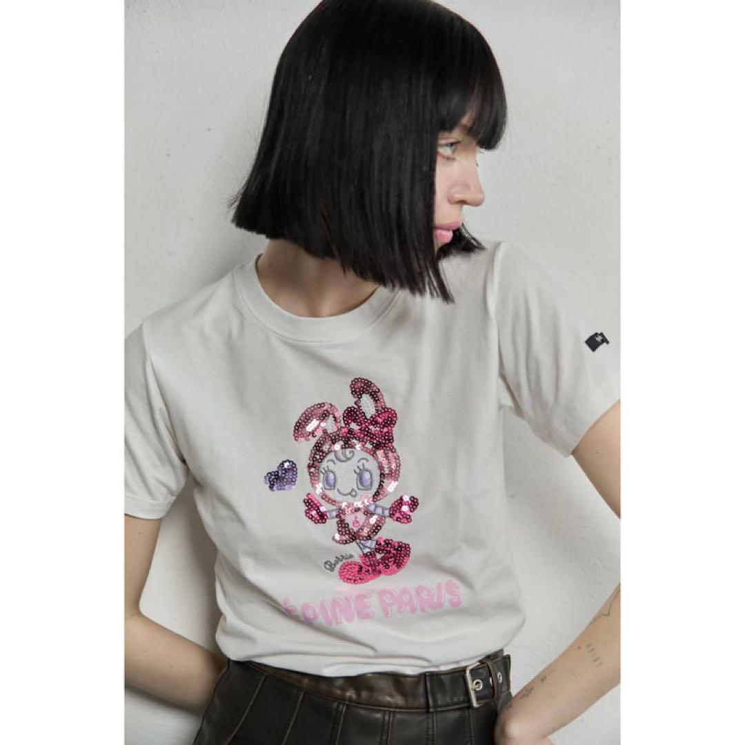 épine×Mezzo piano berrie tee white メゾピアノ