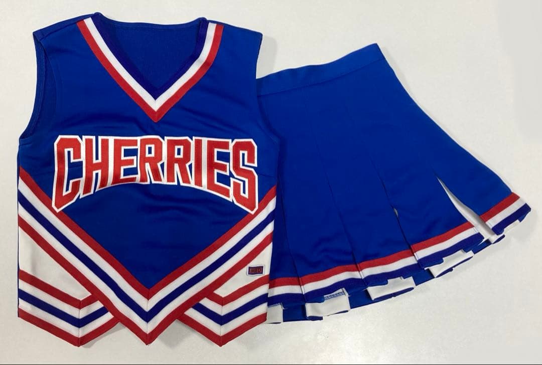 チア ユニフォームセット 青