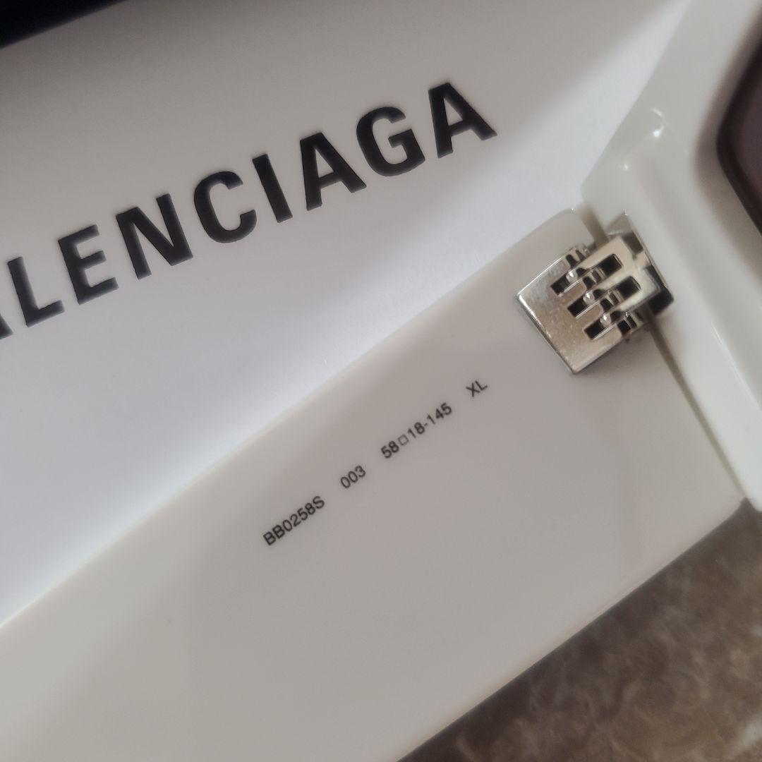 新品 BALENCIAGA ROUND THICK ACETATE サングラス