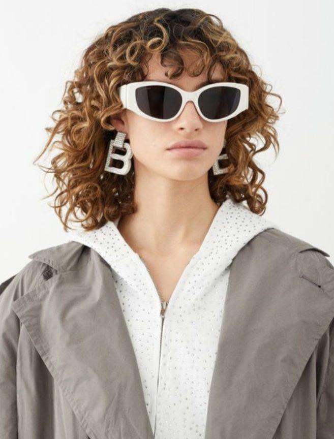 新品 BALENCIAGA ROUND THICK ACETATE サングラス