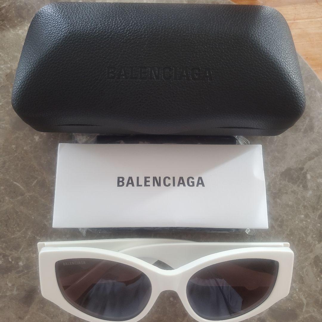 新品 BALENCIAGA ROUND THICK ACETATE サングラス