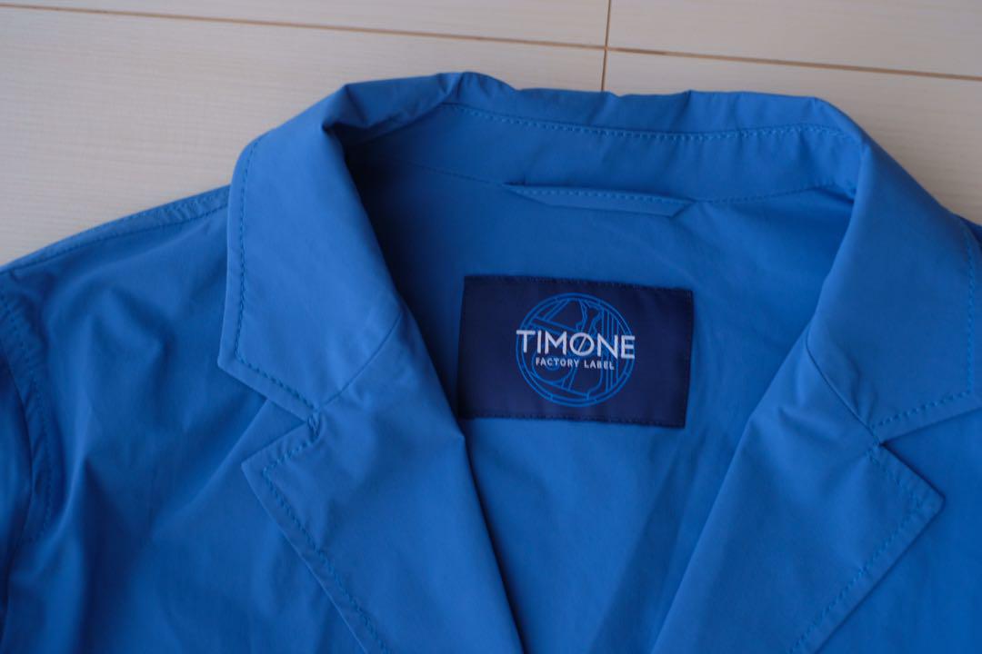 タグ付き　TIMONE ティモーネ　撥水加工　テーラードジャケット　多機能