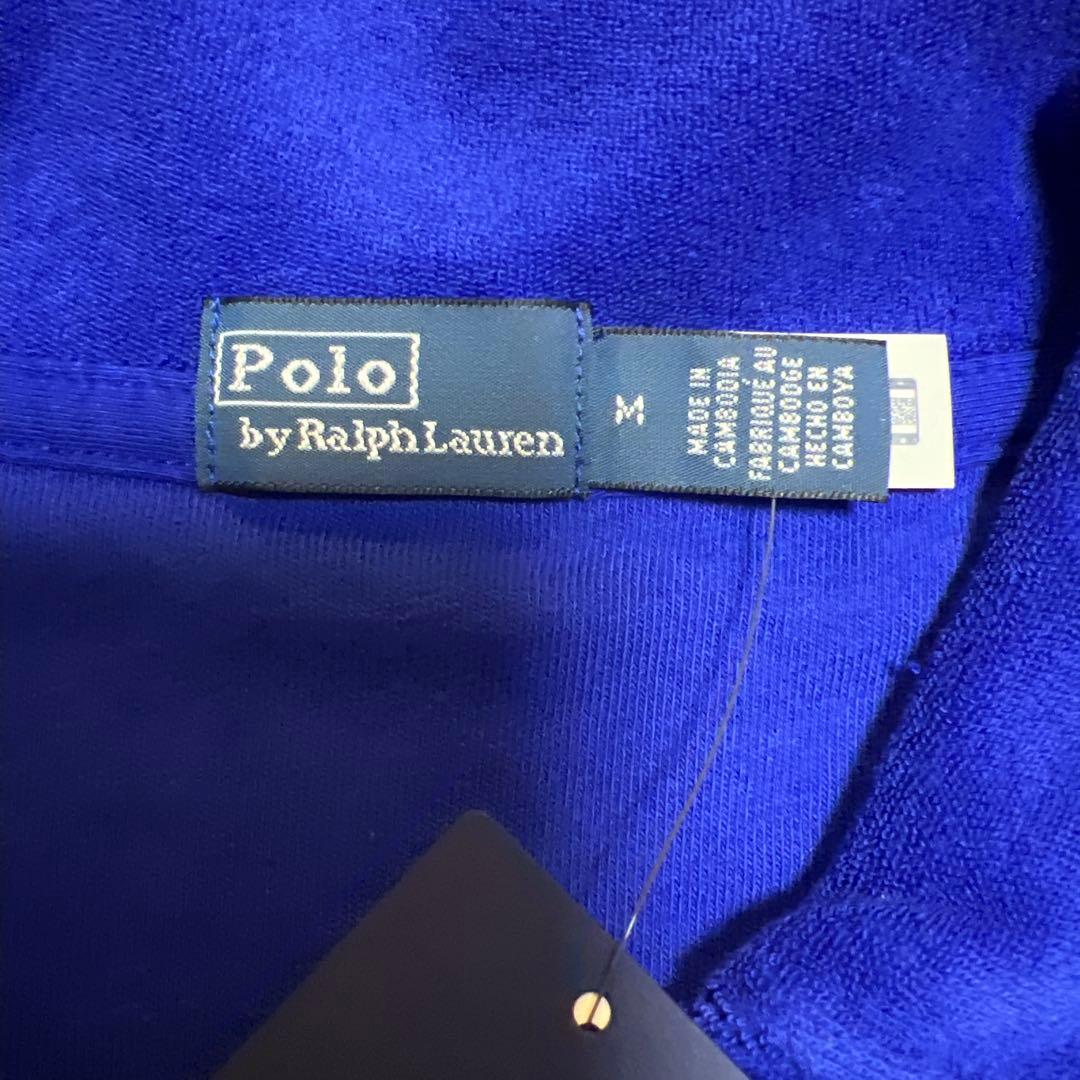Polo by Ralph Lauren 半袖ポロシャツ M 青