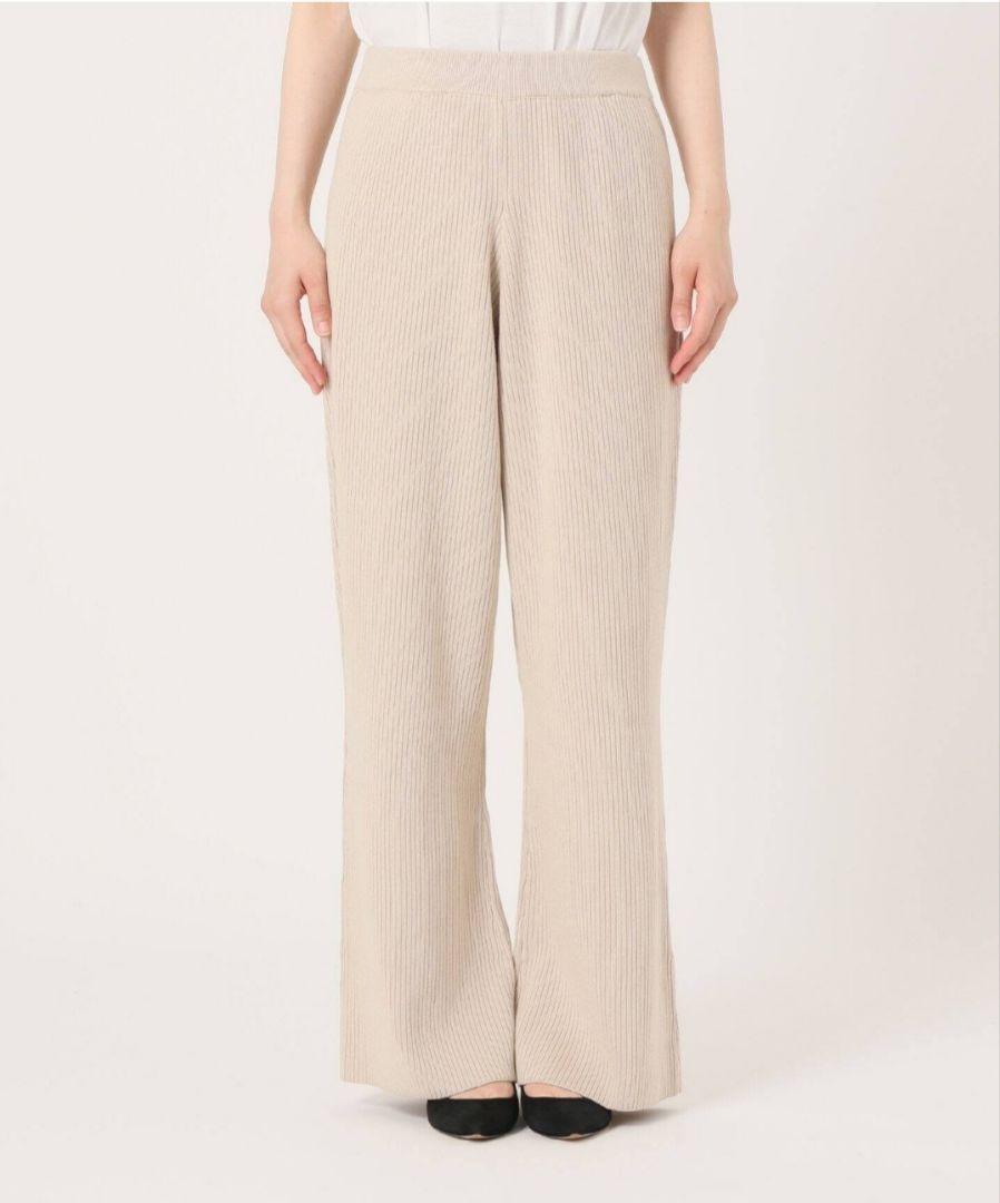 Spick & Span　コットンウールリブパンツ　新品未使用