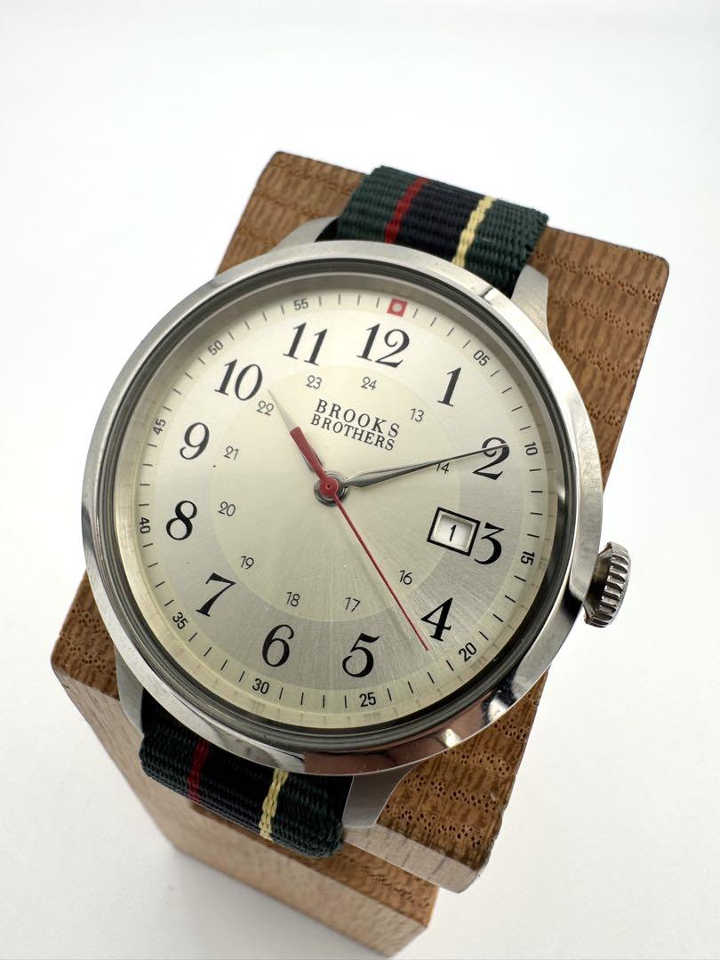 BROOKS BROTHERS クォーツ腕時計 リボンベルト A3545
