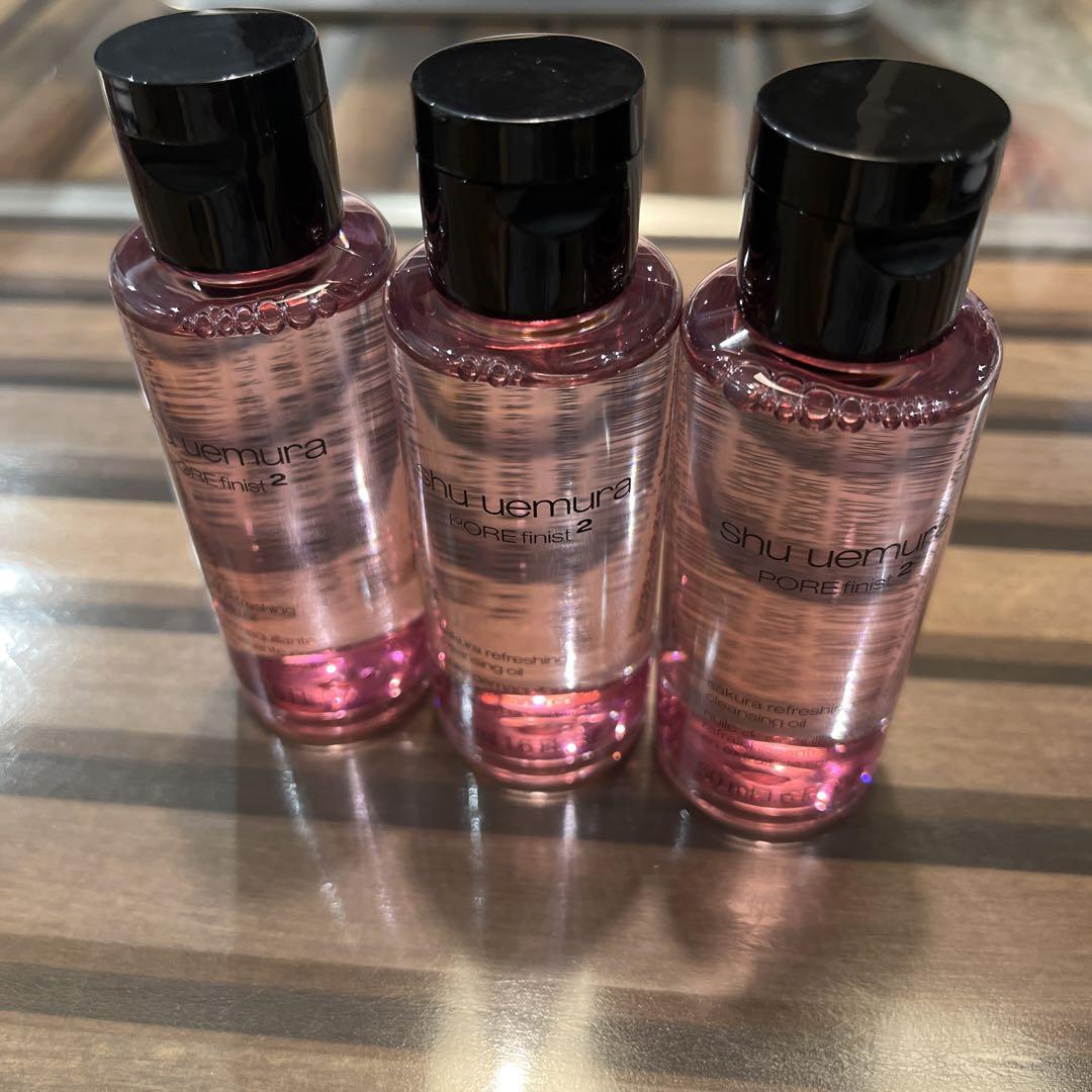 シュウウエムラ フレッシュクリアサクラクレンジングオイル 50ml 3本セット