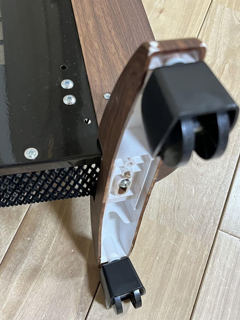 マイカ パネル ヒーター モダンデコ 1000W 木目調 暖かい 冬