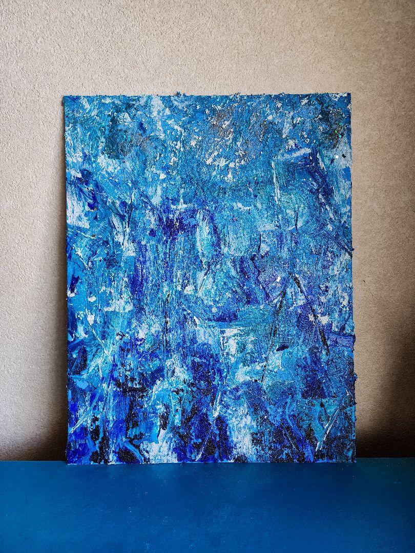 アクリル画　抽象画
