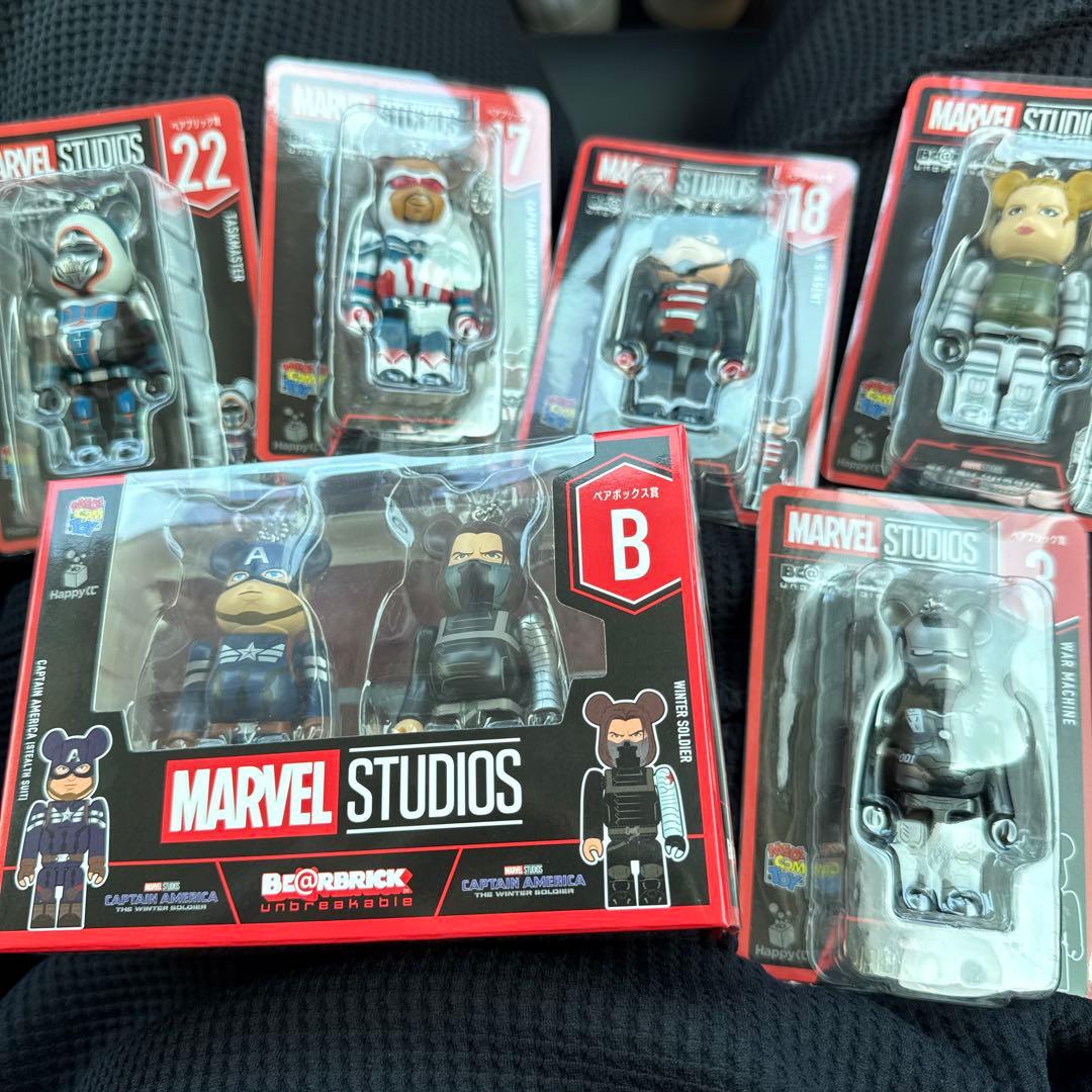 MARVEL BE@RBRICK フィギュアセット