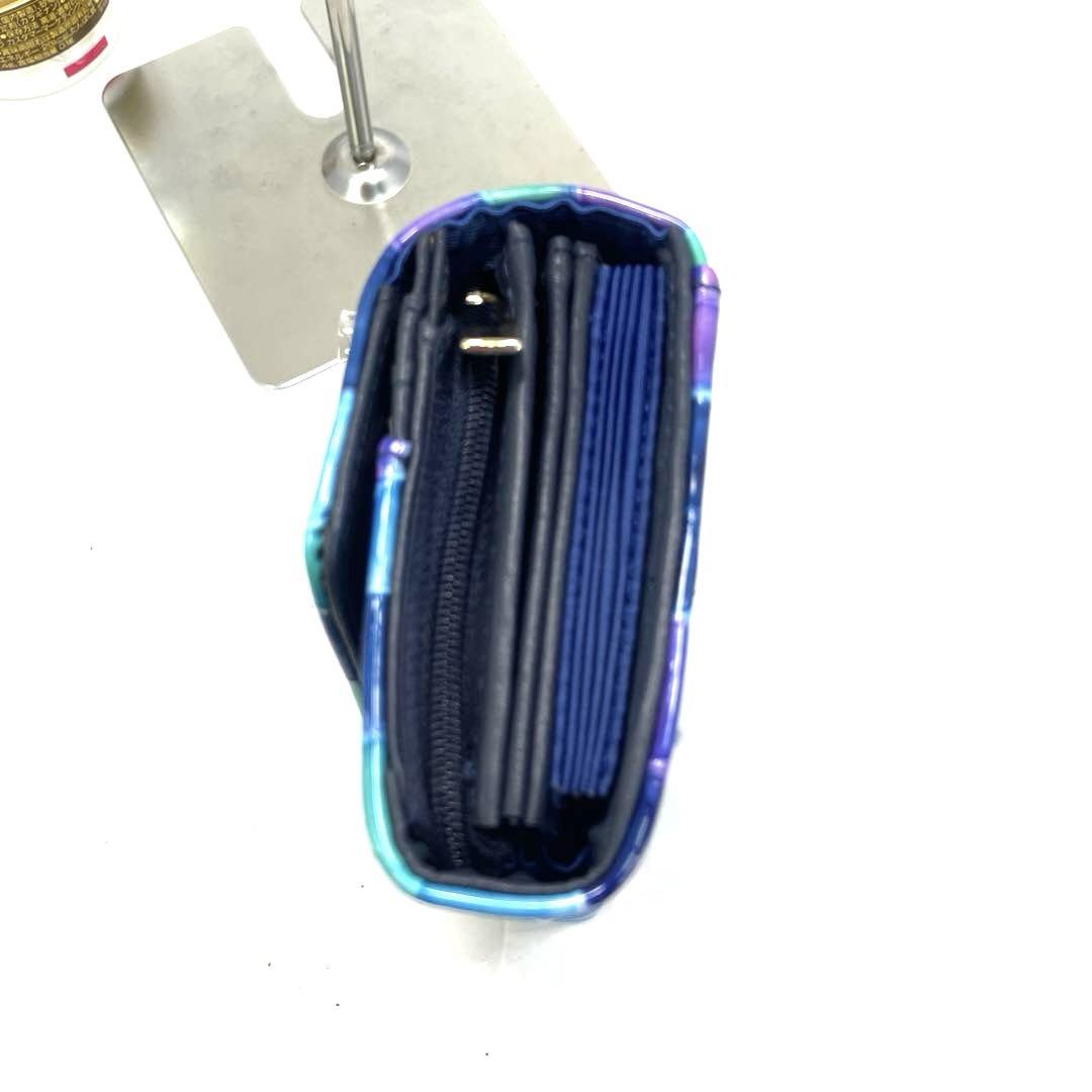 【正規品】 ✨新品未使用品✨ モーダプリンチペ 長財布 ブルー パープル