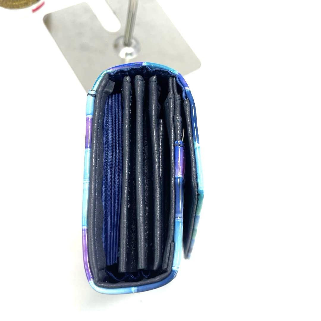 【正規品】 ✨新品未使用品✨ モーダプリンチペ 長財布 ブルー パープル
