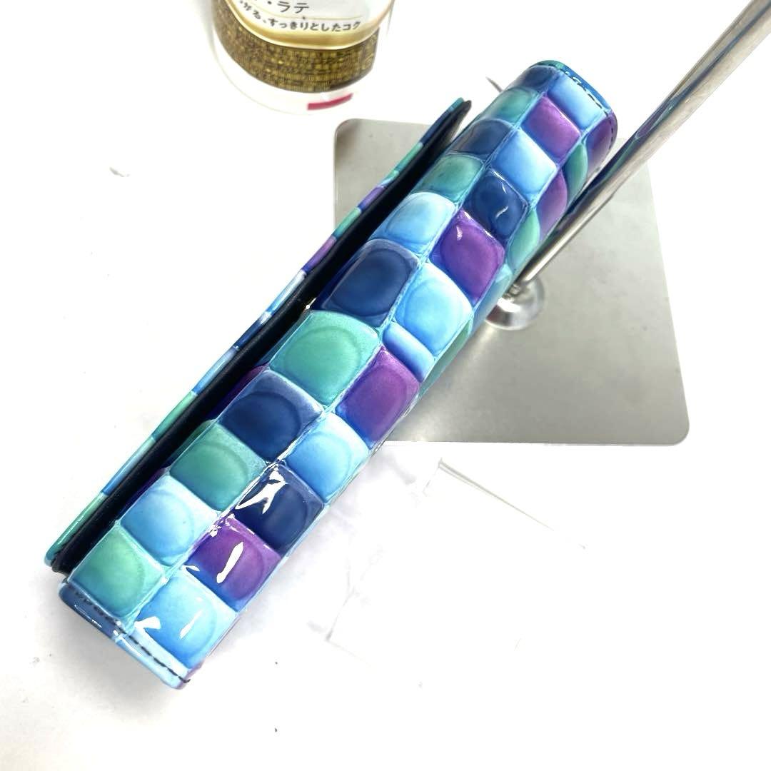 【正規品】 ✨新品未使用品✨ モーダプリンチペ 長財布 ブルー パープル
