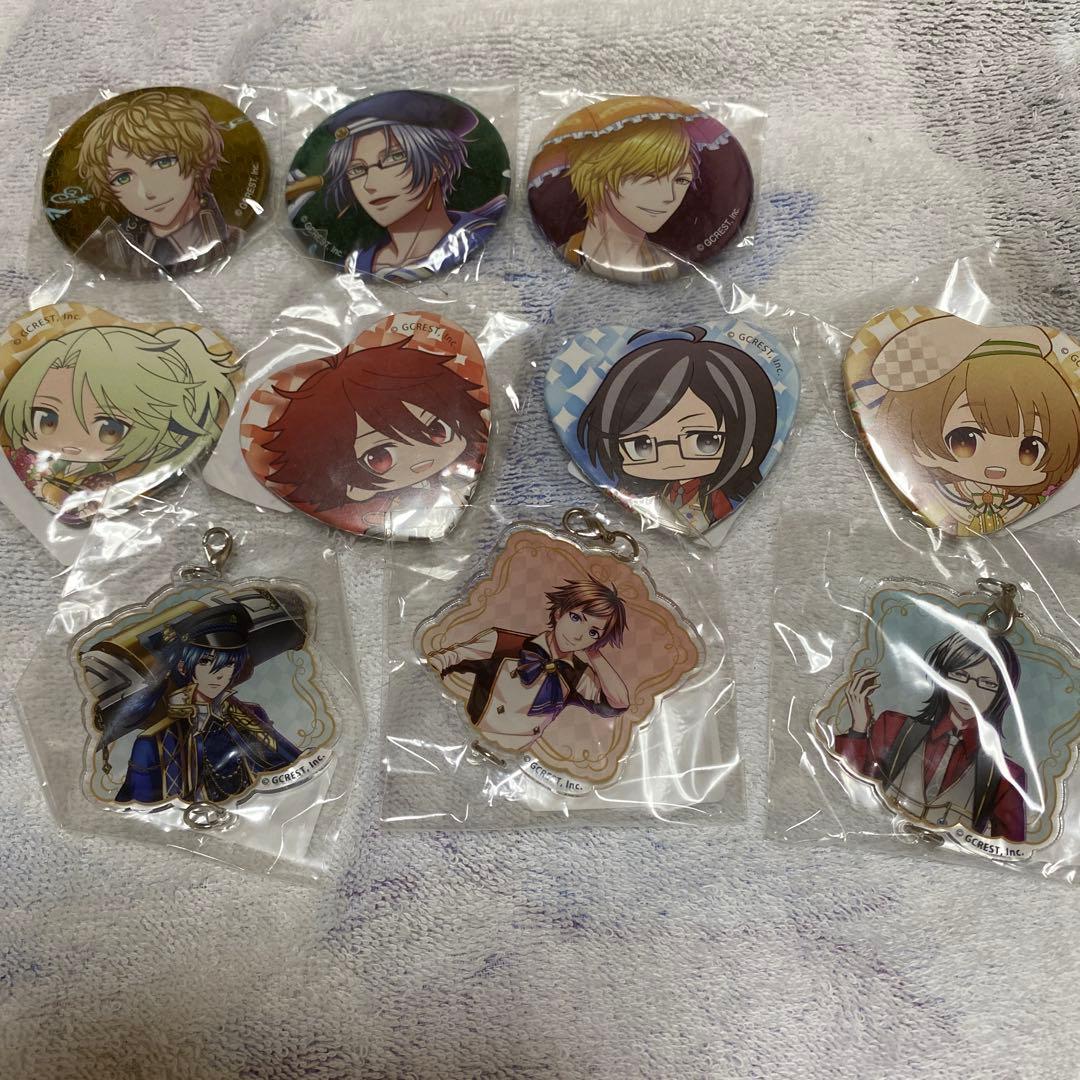 夢王国と眠れる100人の王子様　夢100 缶バッジ