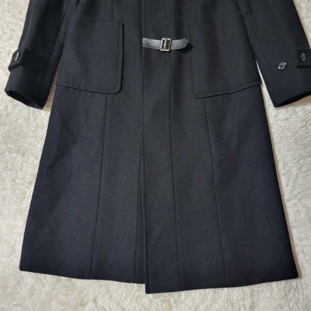 高級感✨ 23区 ロングコート フォックスファー 牛革ベルト 2way