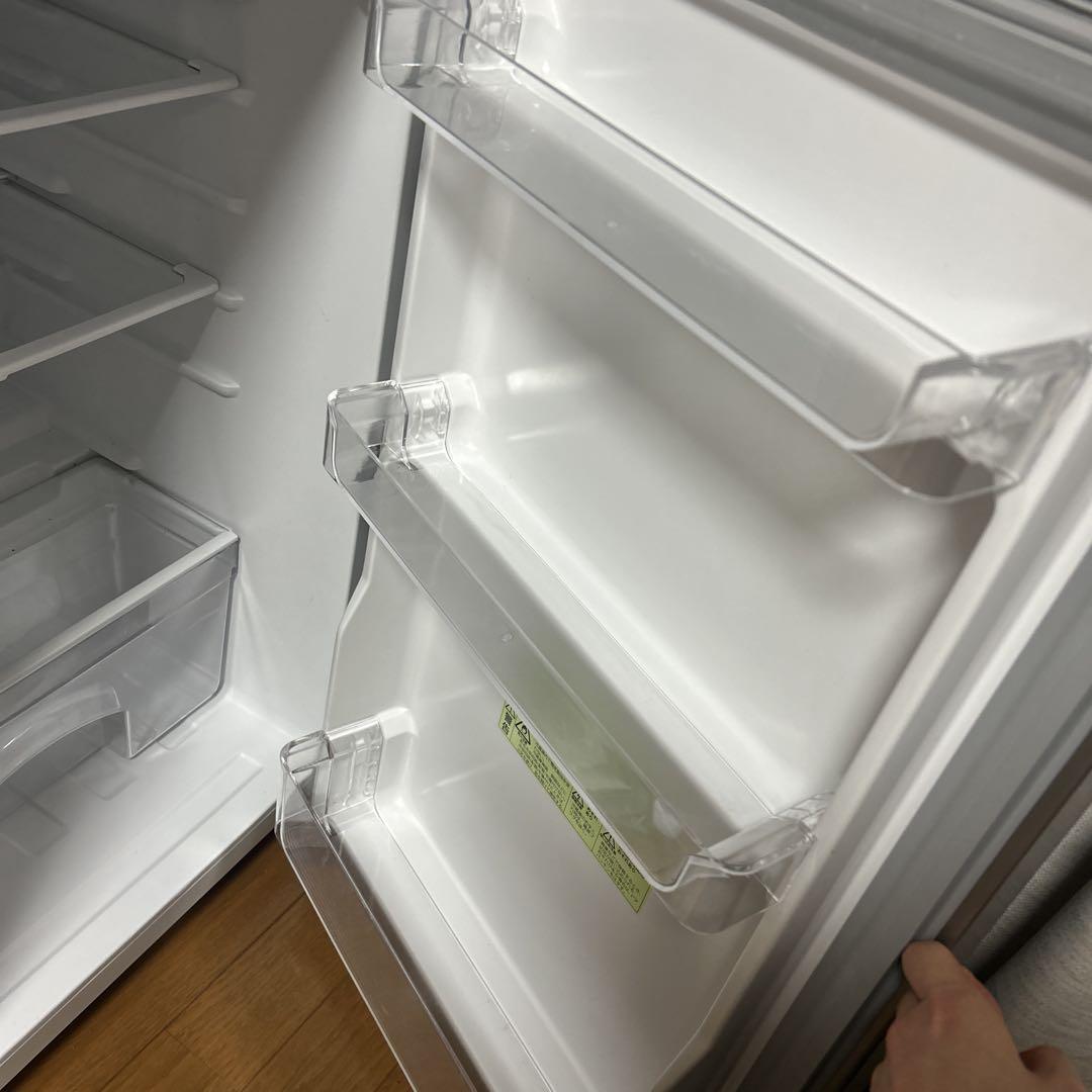 【美品】SHARP 冷蔵庫 SJ-H13E-S 128L シルバー