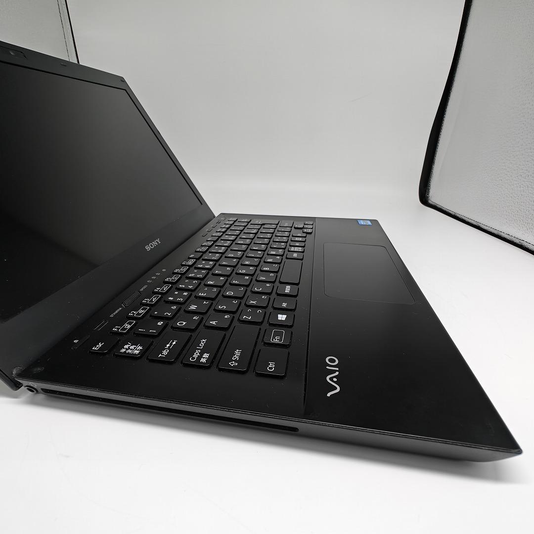 ■高性能ノート■Corei7-2640M■VAIO S[2.8GHz/8G/500GB]■ス-パ-マルチ■WiMAX■Win10アップ済！■ VAIOSVS 高性能i7 新品SSD256GB 8GB 黒 ノートPC i7 2640Mとi7 980X