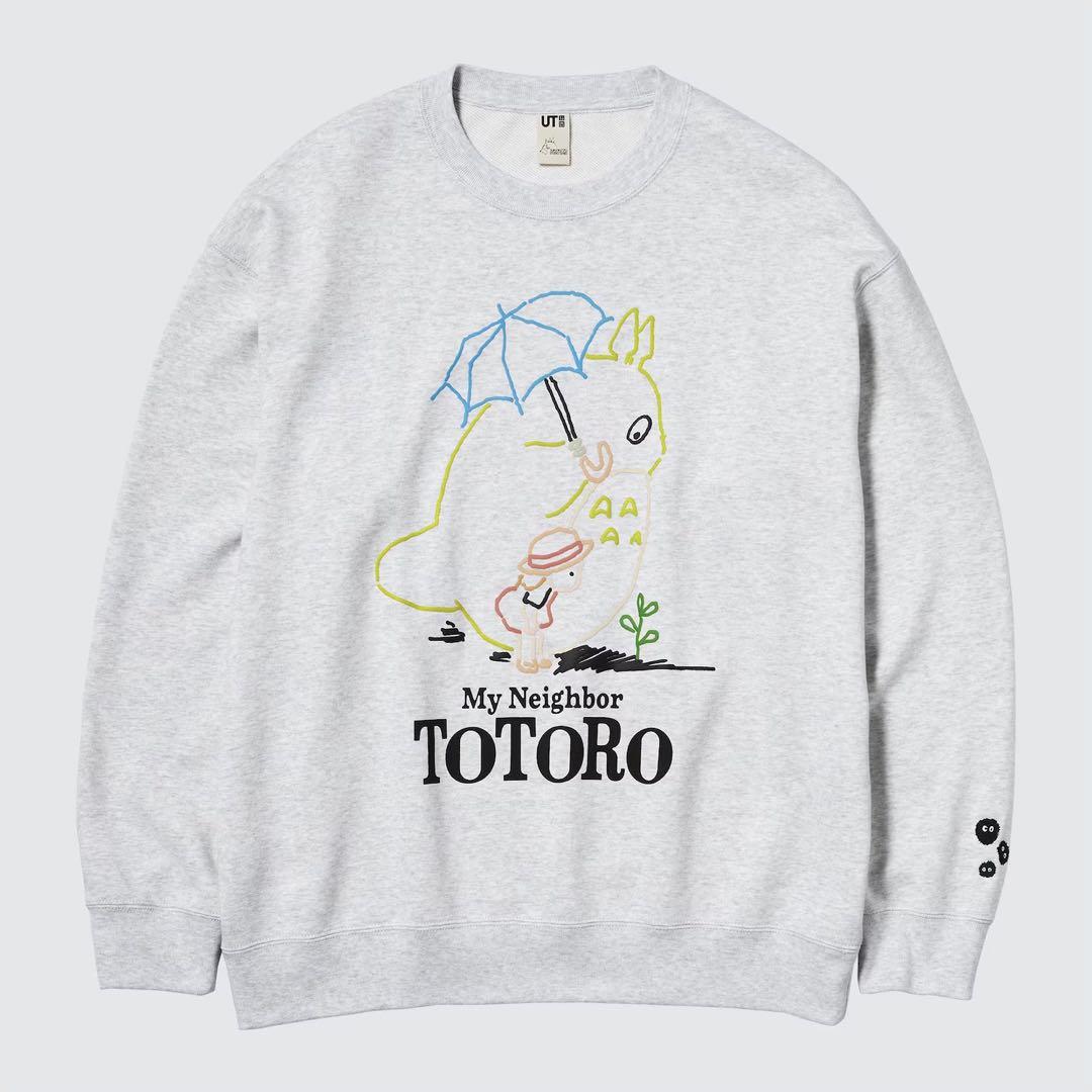 トトロ スウェット XL ライトグレー ユニクロ】おしゃれな大人が買ってよかった「UT × スタジオ
