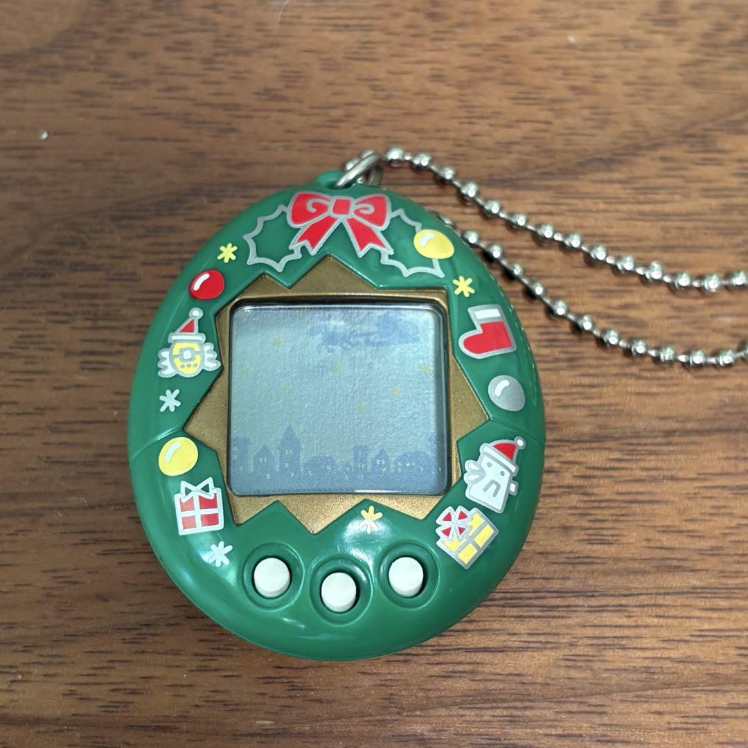 【ジャンク品】サンタクロっちのたまごっち クリスマスツリー 緑 グリーン