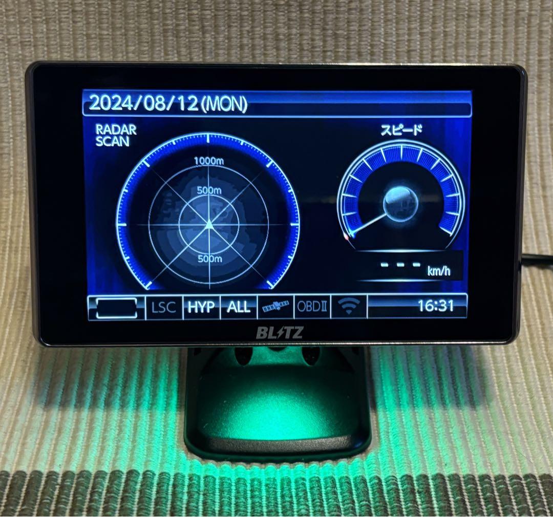 移動式オービス対応　BLITZ TL403R レーザー・レーダー探知機