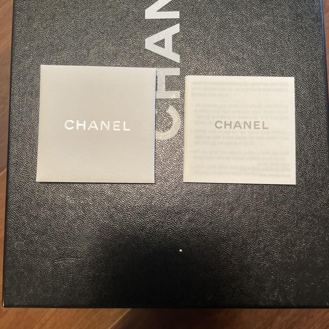 CHANEL ブラック エスパドリーユ箱付