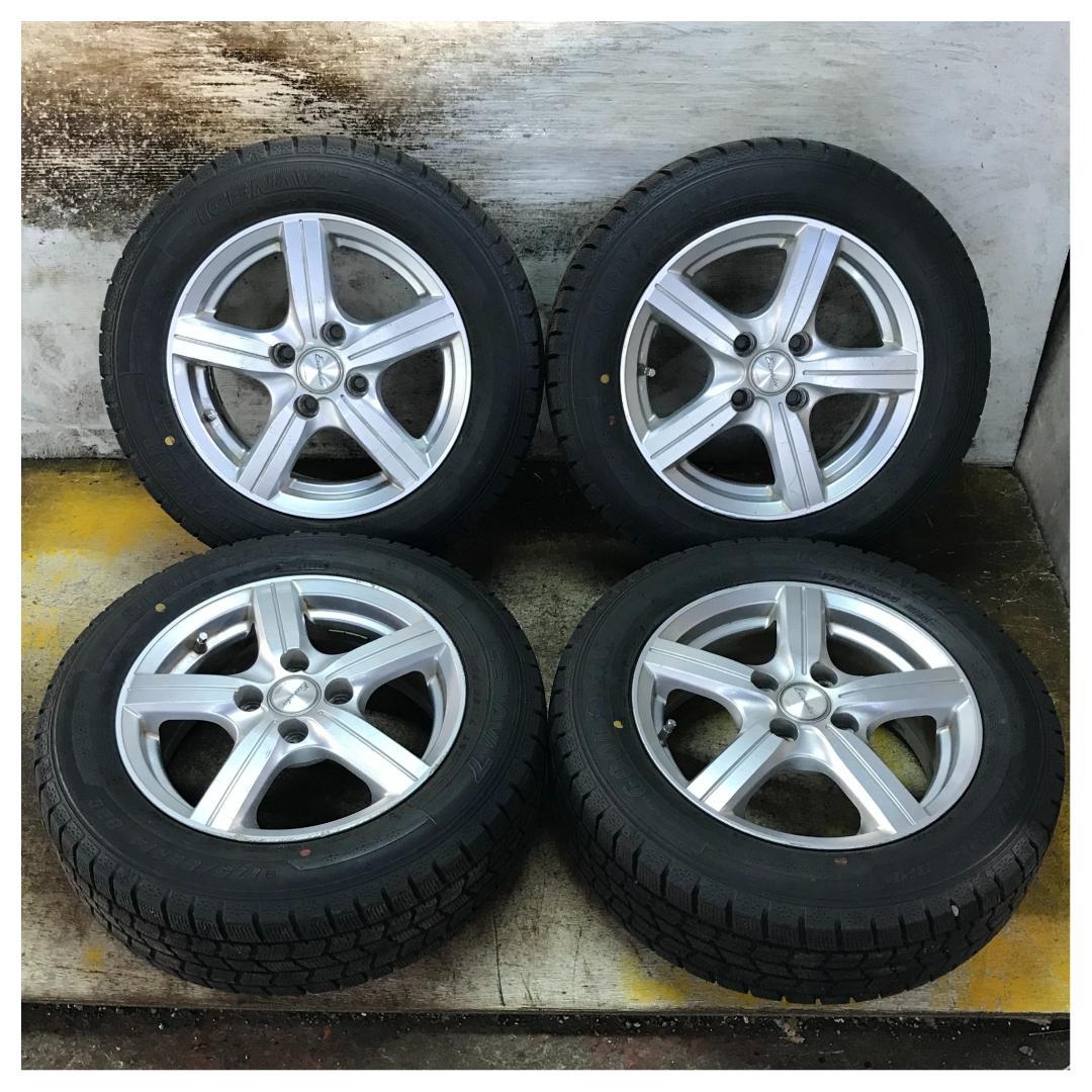 1 GOODYEAR 175/65R14 2020年製 8.5分目 スタッドレス