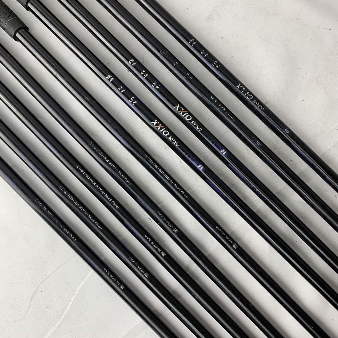 【激安‼︎】XXIO ダンロップ キャディーバッグ ゴルフクラブセット 15本