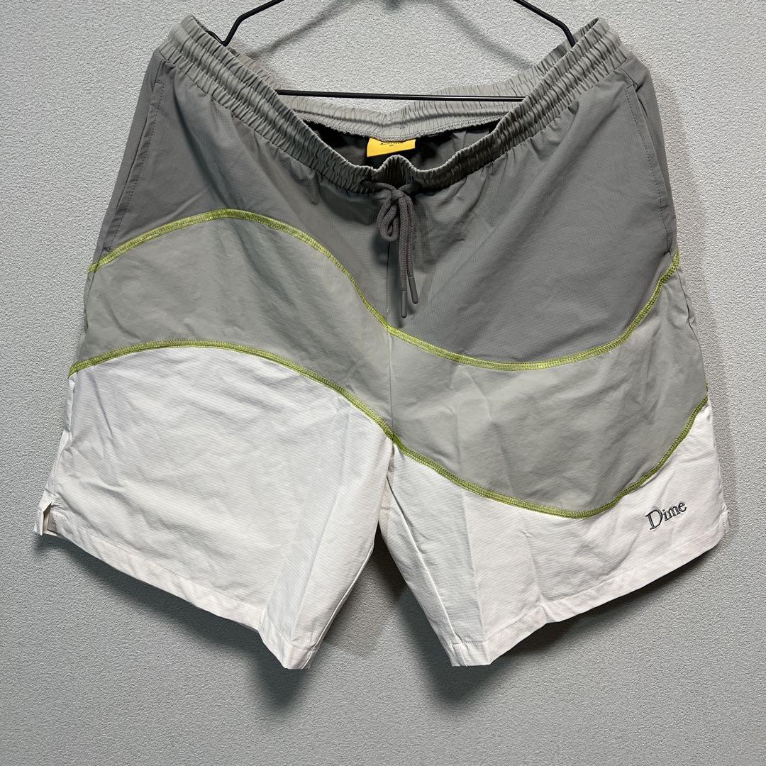 dime wave shorts ダイム ウェーブ ショートパンツ グレー
