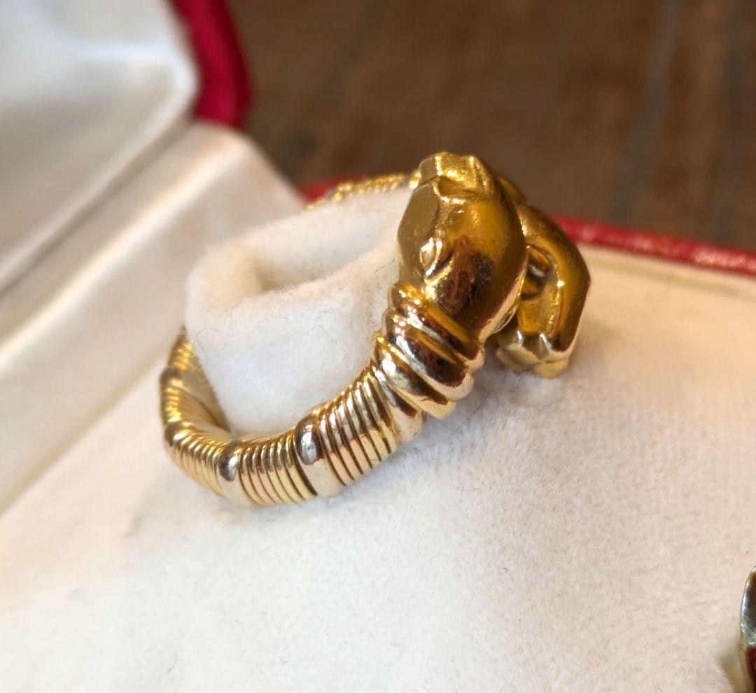 Cartier パンテール リング 3カラー 51号 クーガー