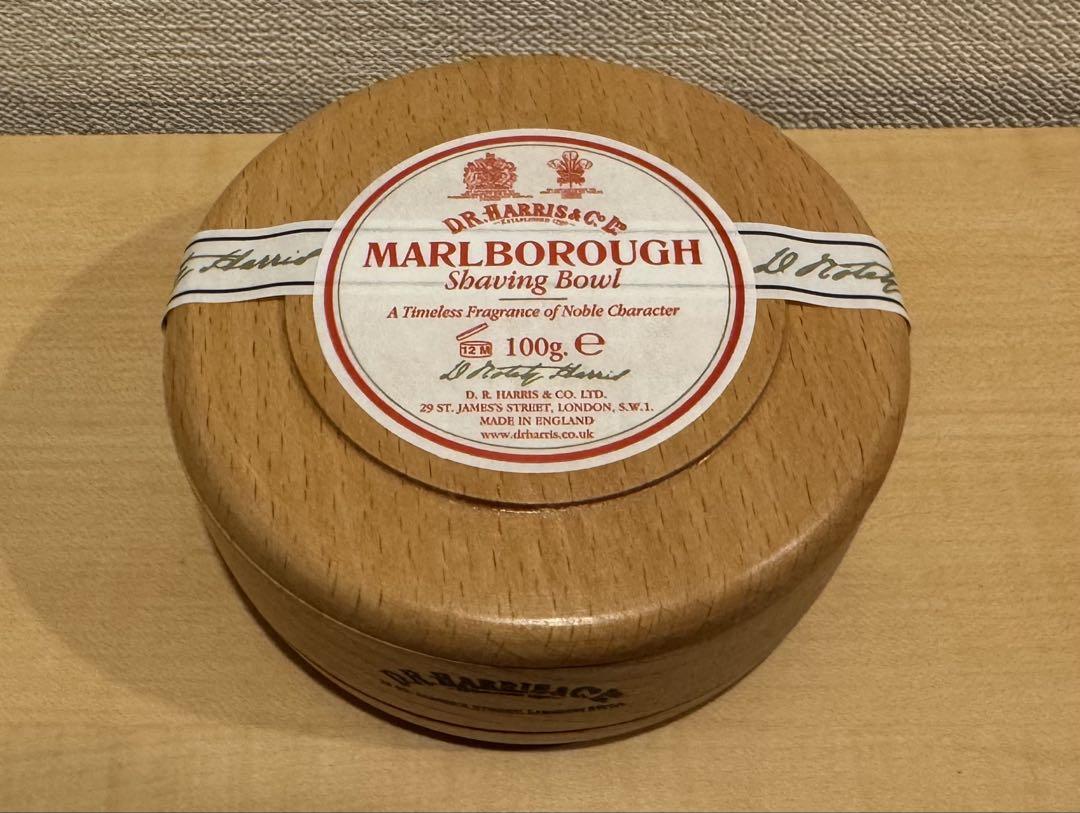 D.R.HARRIS　マールボロ　シェービングソープ　ウッドボウル②