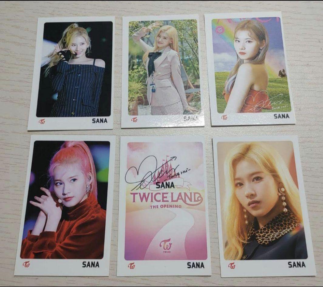 TWICEサナ トレカ メッセージカード Sana トゥワイスさな カード