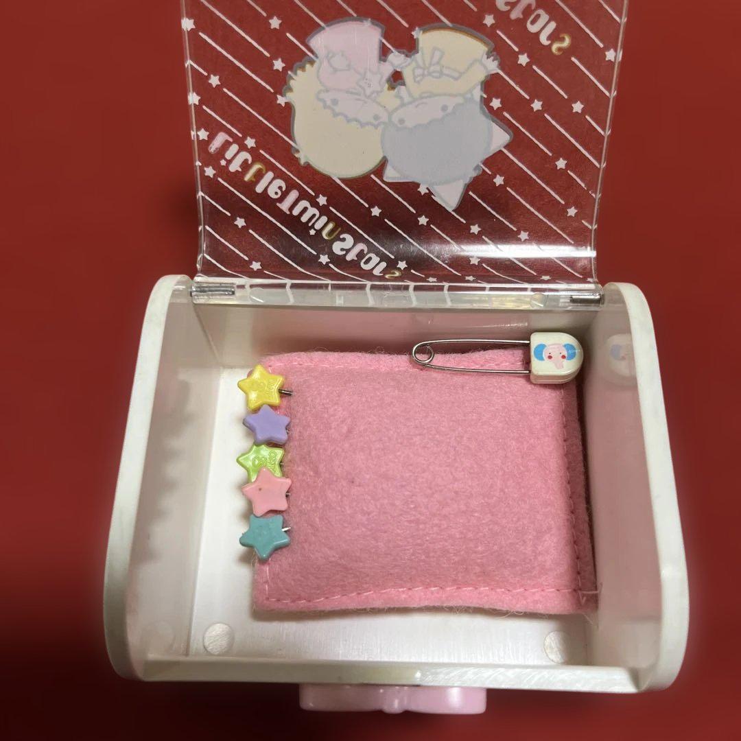 サンリオ キキララ リトルツインスターズ 裁縫箱 昭和レトロ