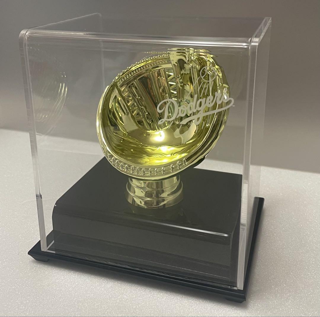 【大谷翔平】ドジャースロゴ入り！ゴールドグローブ ディスプレイケース 新品
