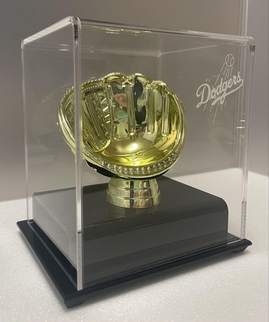 【大谷翔平】ドジャースロゴ入り！ゴールドグローブ ディスプレイケース 新品
