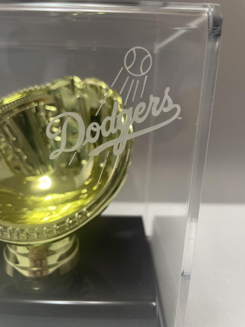 【大谷翔平】ドジャースロゴ入り！ゴールドグローブ ディスプレイケース 新品
