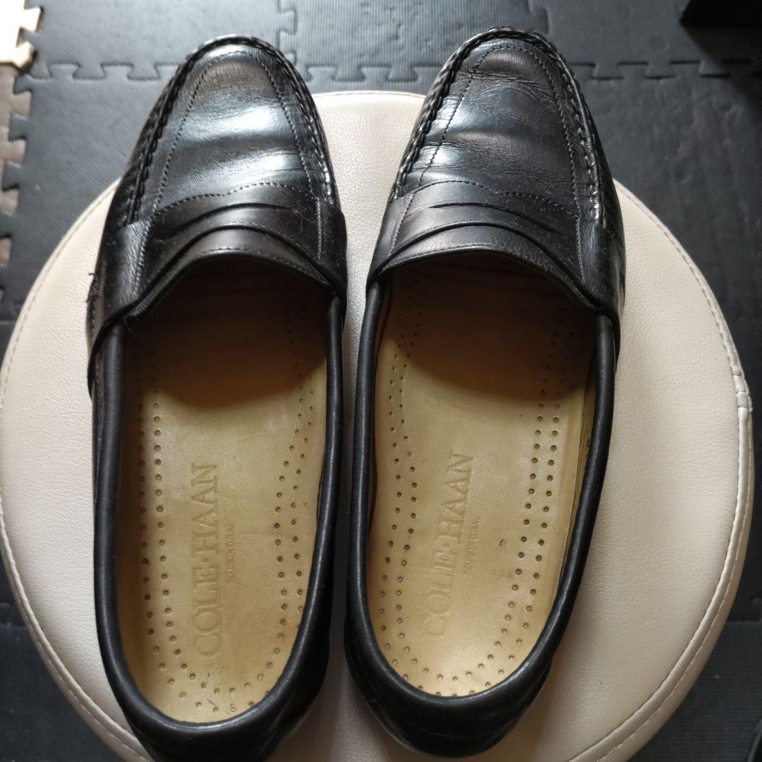 COLE HAAN ブラック ローファー