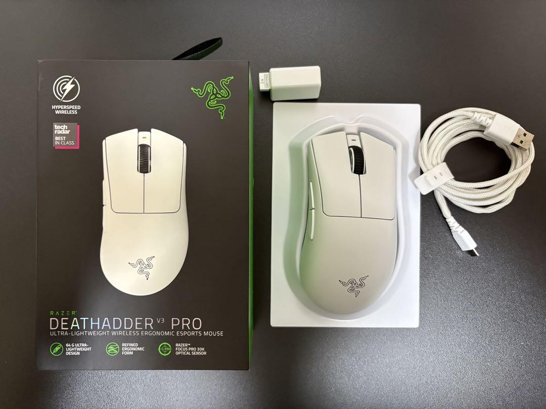 当日発送 Razer DeathAdder V3 Pro ホワイト Razer DeathAdder V3 Pro White【当日発送】