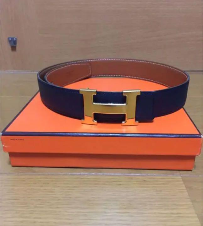 シンゾーンで購入 HERMESベルト vintage 美品