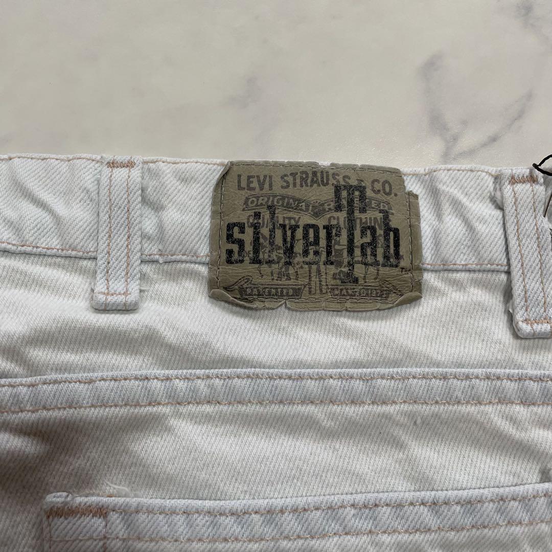 【即発送】90s USA製 Levi’s silver Tab バギー ホワイト