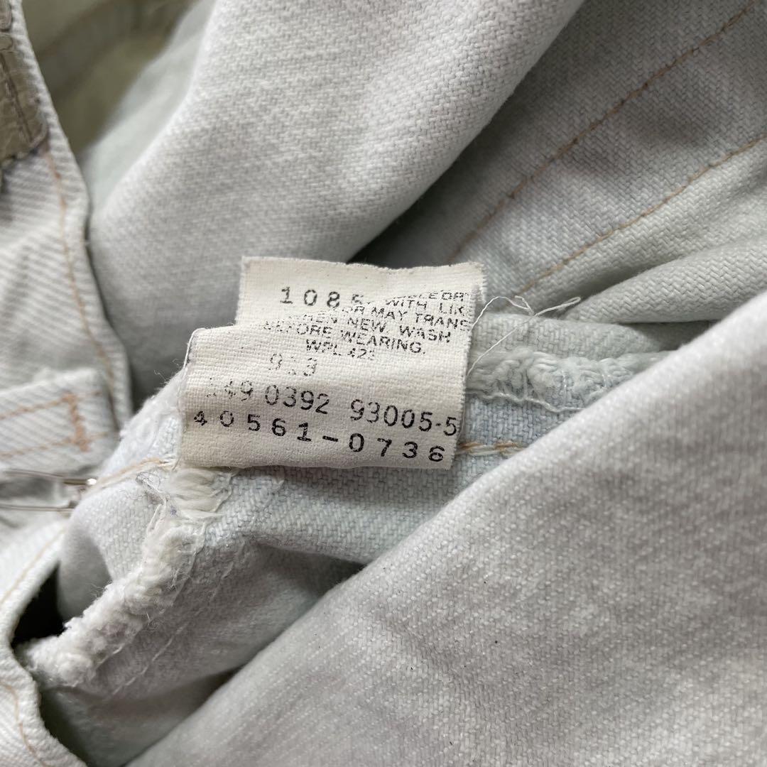 【即発送】90s USA製 Levi’s silver Tab バギー ホワイト