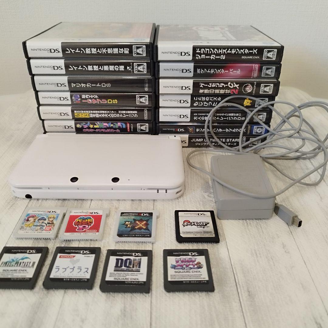 3dsll　本体1台　ゲームソフト　まとめ売り　ジャンク